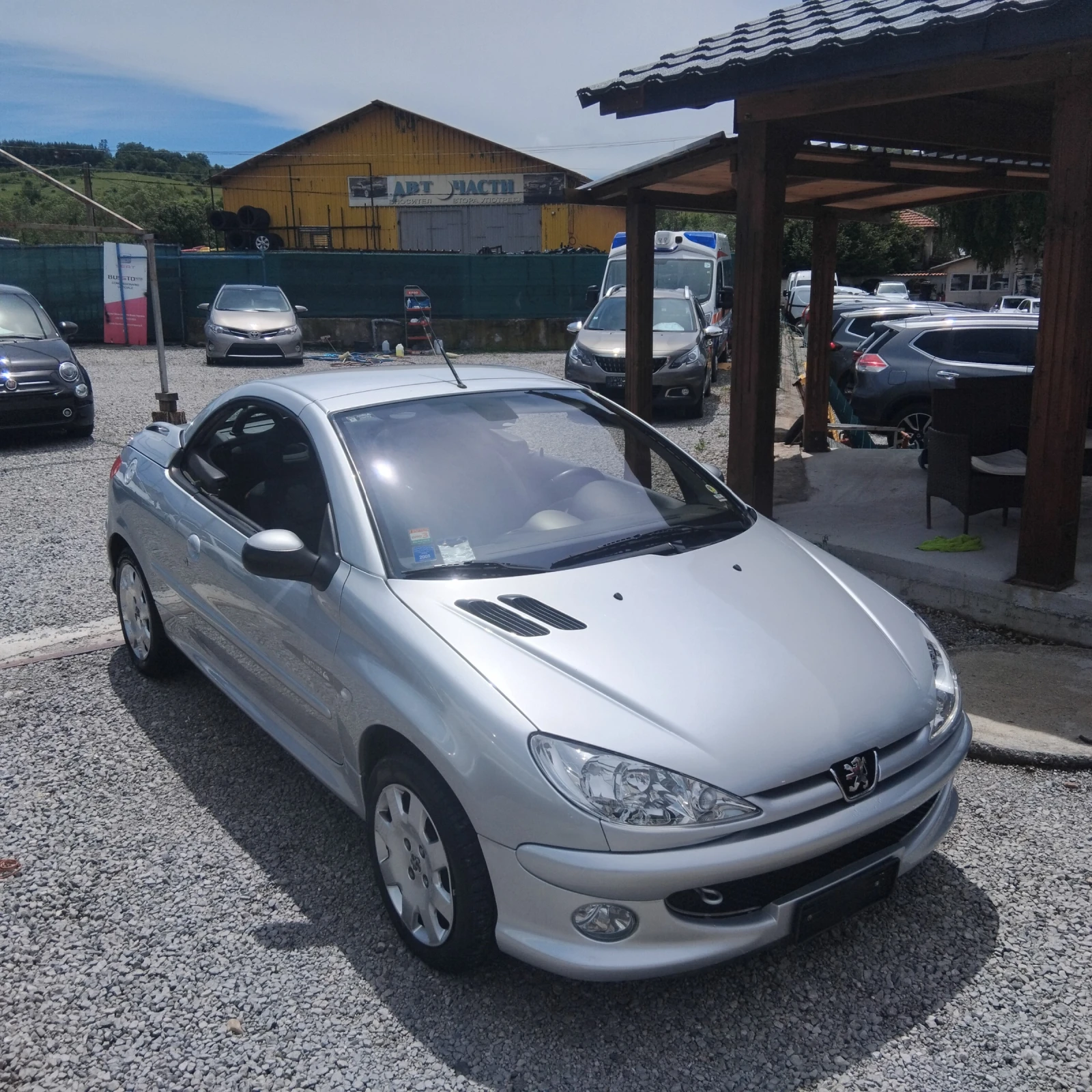 Peugeot 206 CC КАБРИО 1.6 54000КМ, снимка 15 - Автомобили и джипове - 54777877