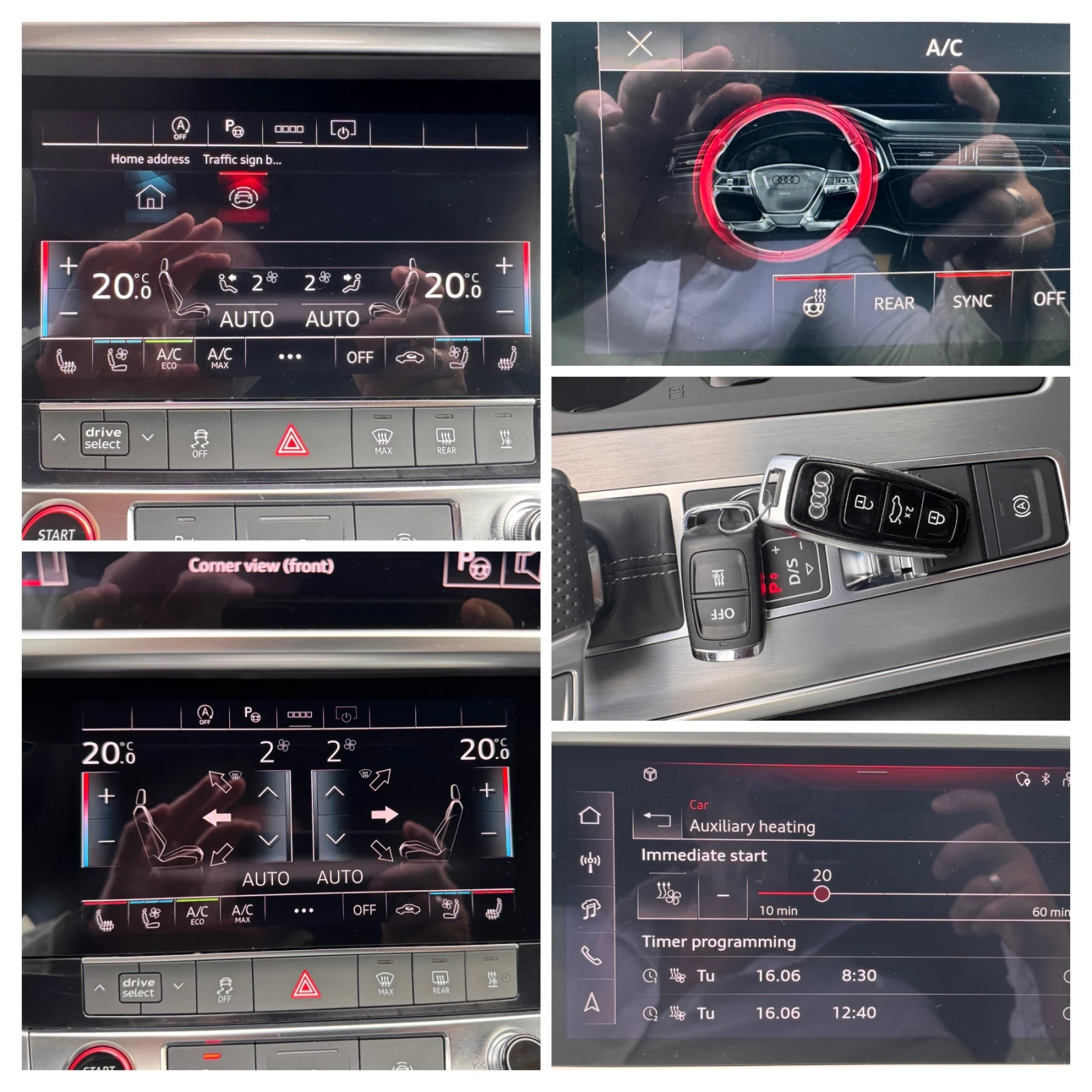 Audi A6 S6/344hp/12700km/ГАРАНЦИЯ-2г./BLACK EDITTION/НОВА/, снимка 14 - Автомобили и джипове - 55433666