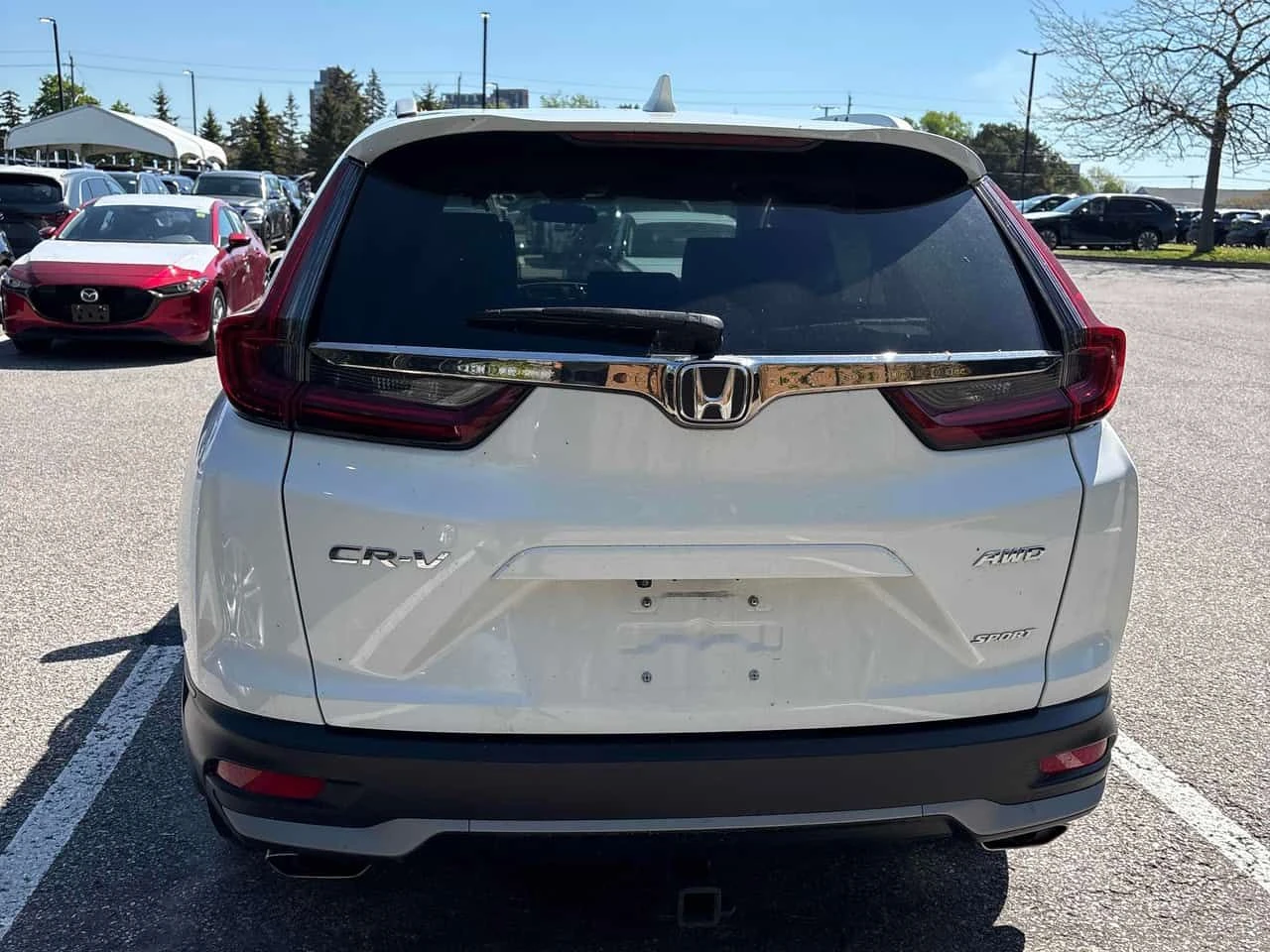 Honda Cr-v Sport/КЛИП/ДИСТРОНИК/ПАНО/БЯЛА ПЕРЛА/ФИНАНСИРАНЕ, снимка 5 - Автомобили и джипове - 54788637