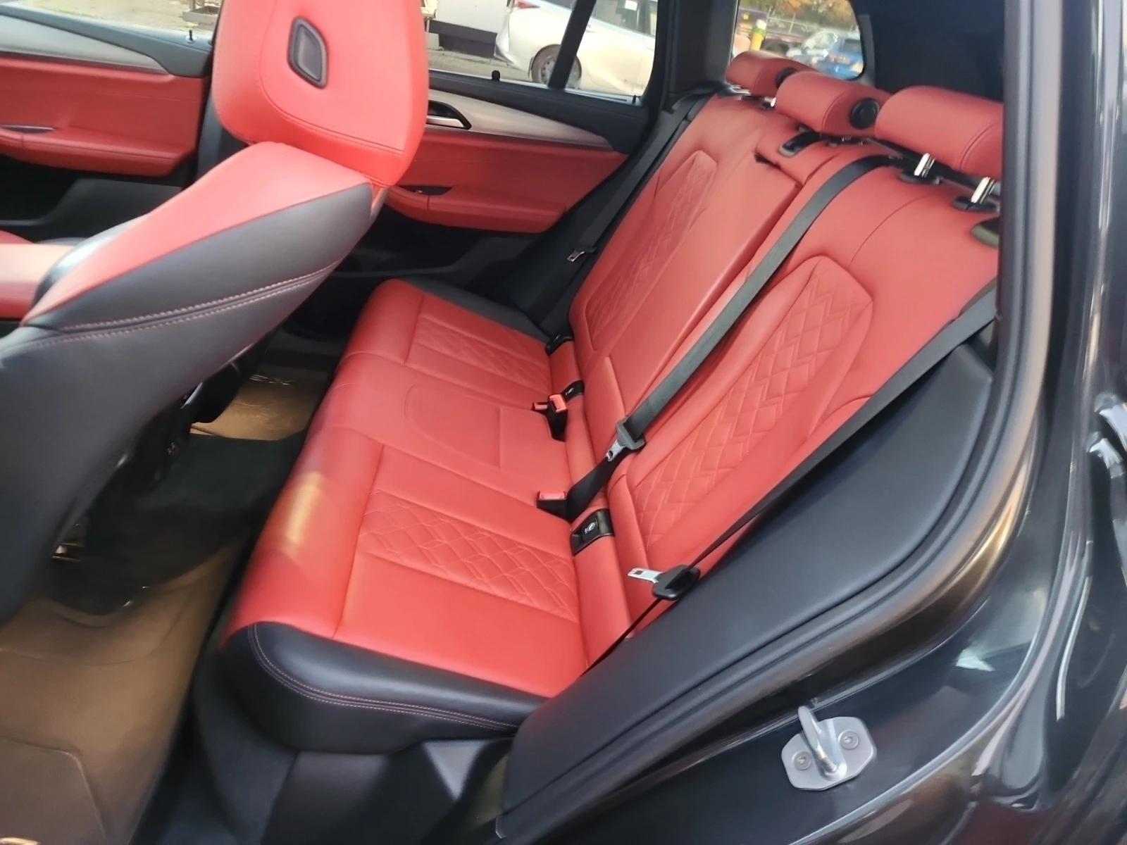 BMW X3 M40i, ЧЕРВЕНА КОЖА, ЛИЗИНГ, снимка 12 - Автомобили и джипове - 56363794