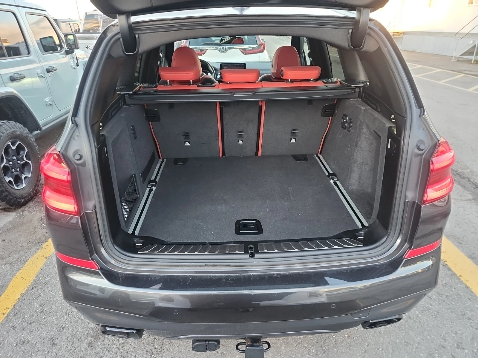 BMW X3 M40i, ЧЕРВЕНА КОЖА, ЛИЗИНГ, снимка 14 - Автомобили и джипове - 56363794