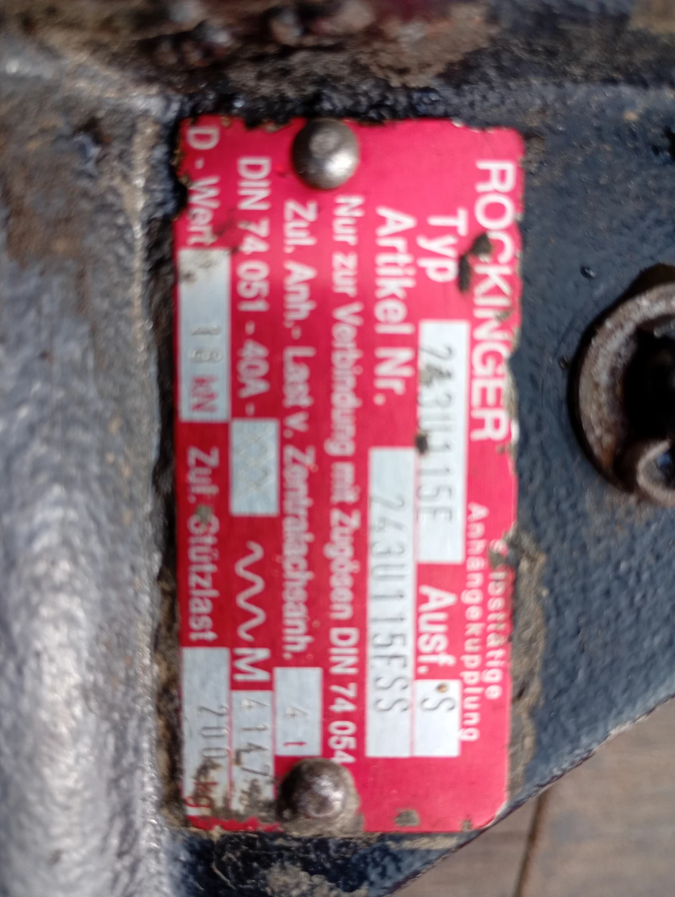 Продавам теглич 7,5 т за бус камион или трактор, снимка 3 - Части - 53888543