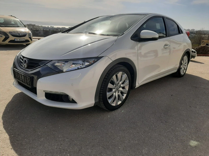 Honda Civic 1.8i-VTEC AUTOMATIC PANORAMA КОЖА, снимка 1 - Автомобили и джипове - 46359699