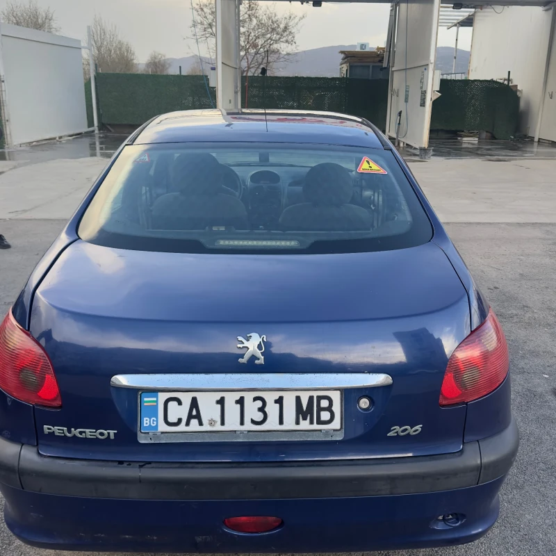 Peugeot 206 1.4, снимка 5 - Автомобили и джипове - 49508146