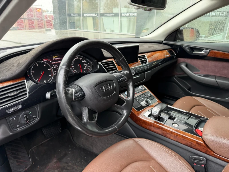 Audi A8 3.0D* Кожа* LED, снимка 10 - Автомобили и джипове - 52370061