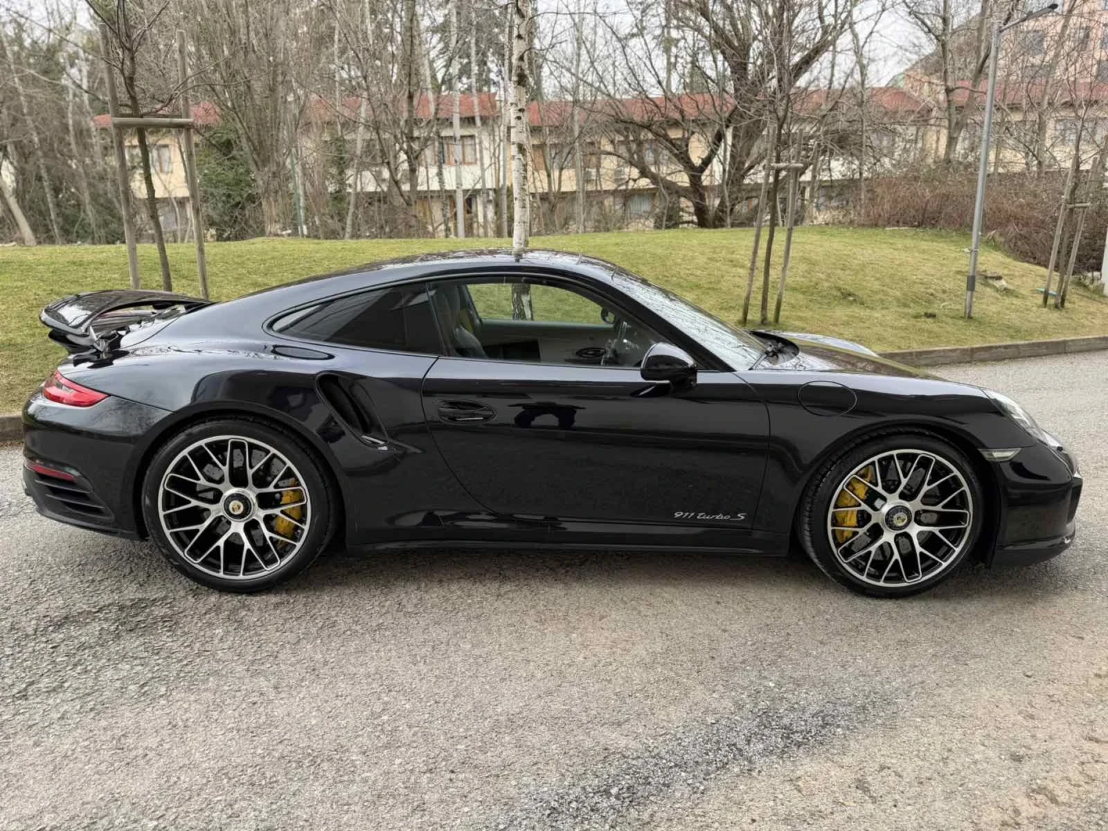 Porsche 911 TURBO S / ОБДУХВАНЕ / ПАНОРАМА  - изображение 8