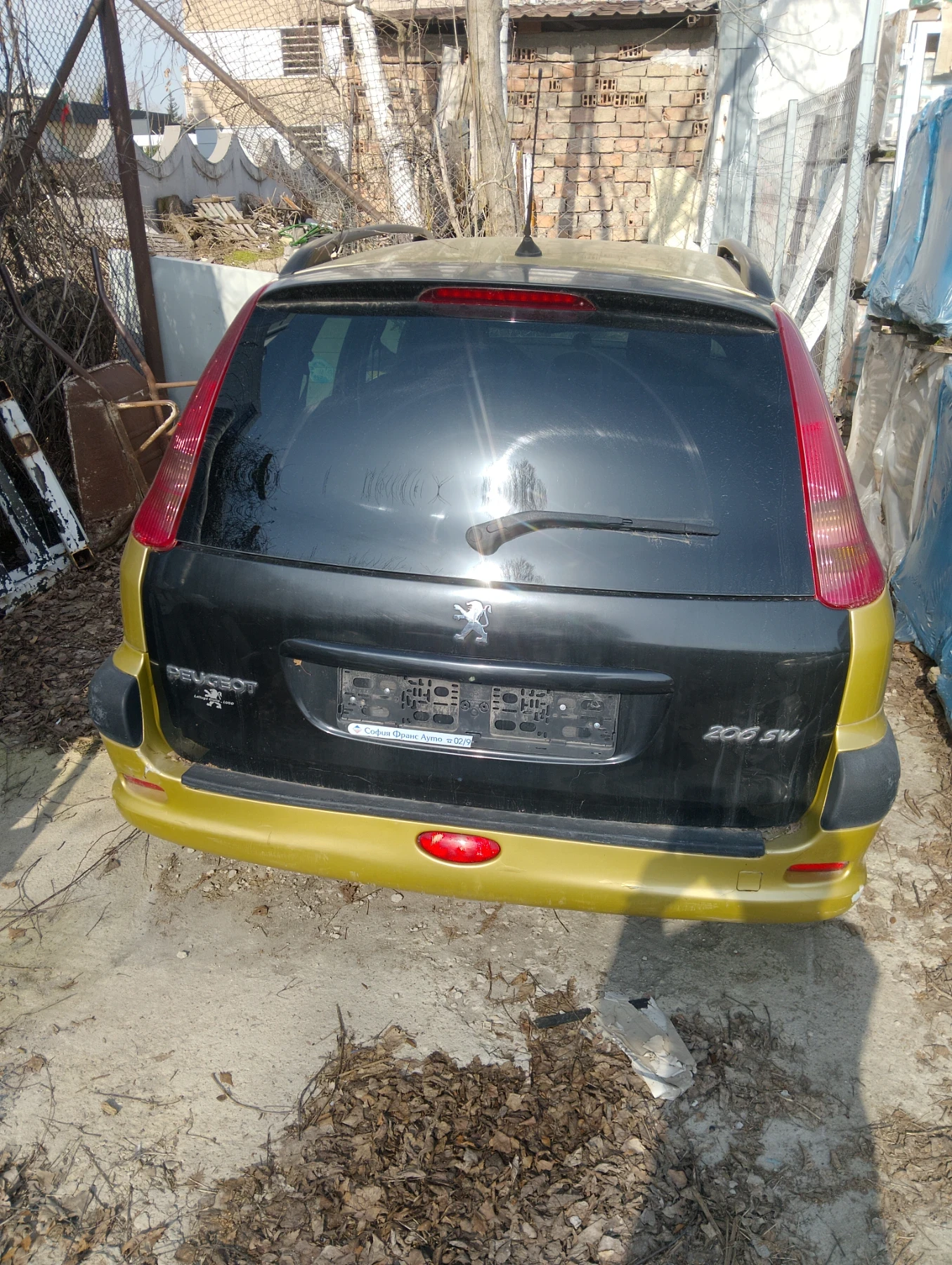 Peugeot 206 SW, снимка 3 - Автомобили и джипове - 53715608