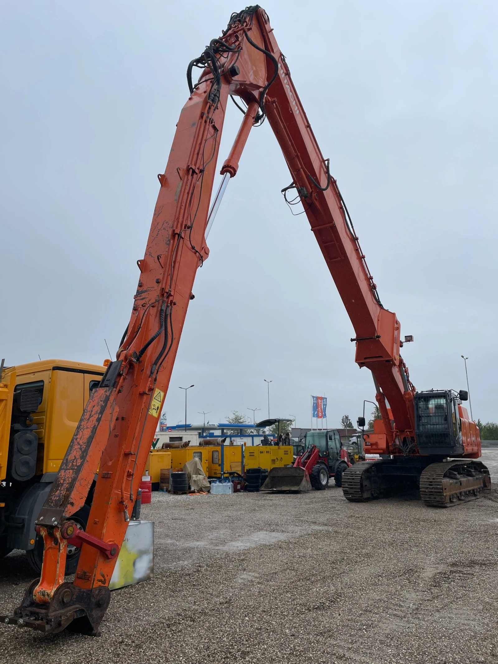 Багер Hitachi ZX 470 LCH-3, 28 метра РАЗРУШИТЕЛ - изображение 8