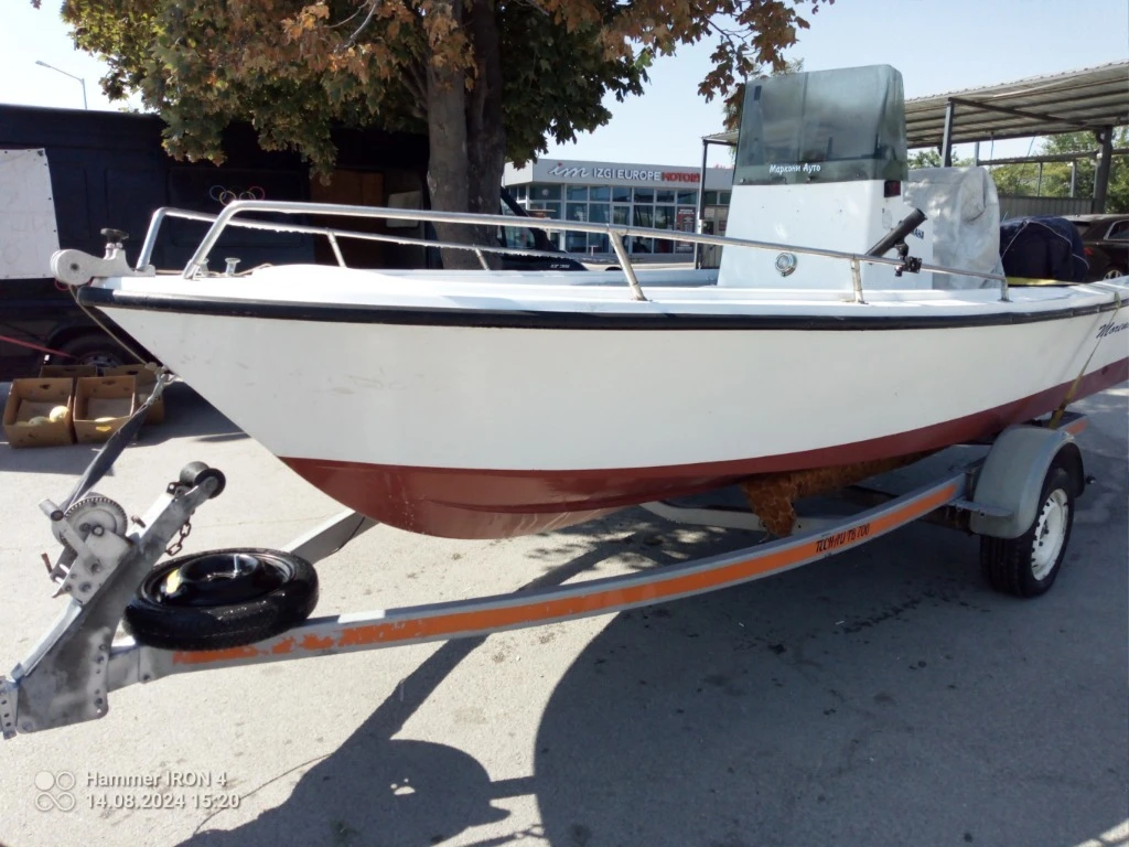 Лодка Собствено производство Morena + Ямаха 40 four stroke - изображение 2