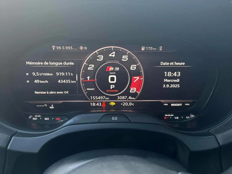 Audi S3 Technik* S-line* B&O* Подгрев* Пано* Камера, снимка 9 - Автомобили и джипове - 52317905