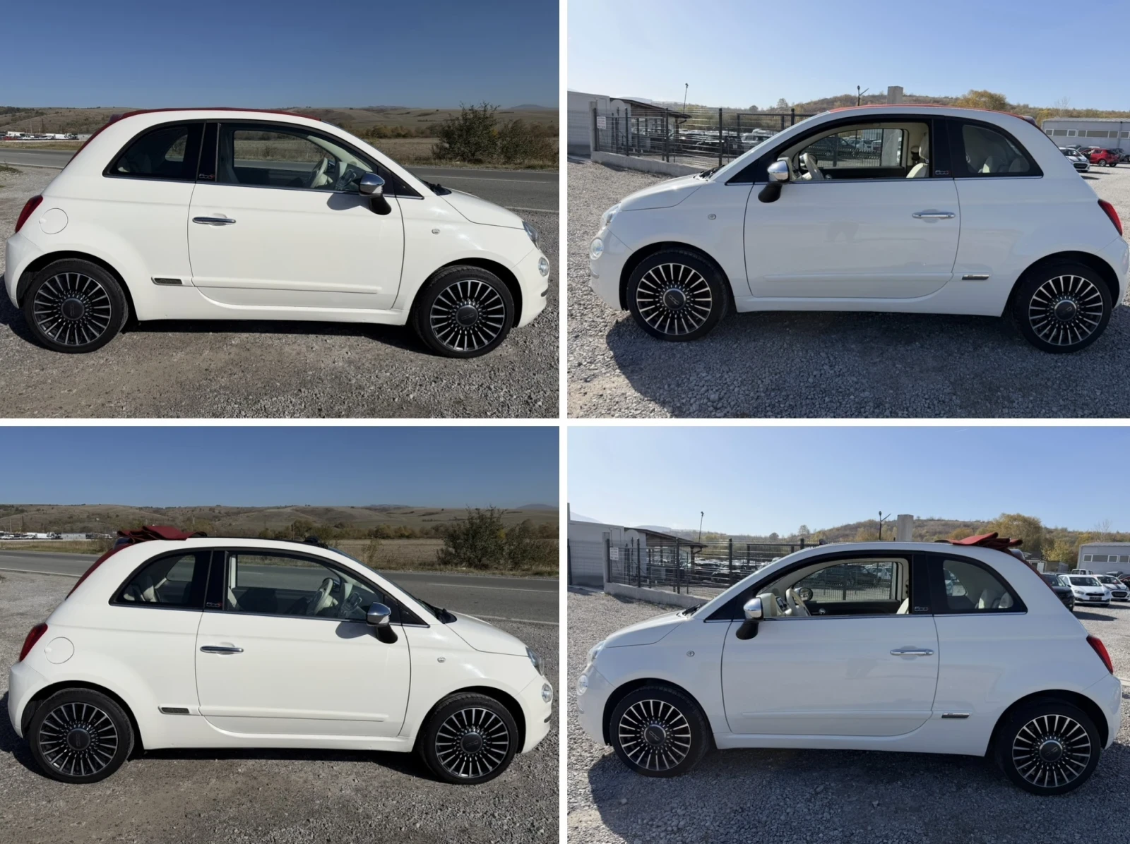Fiat 500 C 1.3M-Jet Facelift CABRIO EURO 6 TUV COC | Mobile.bg   5