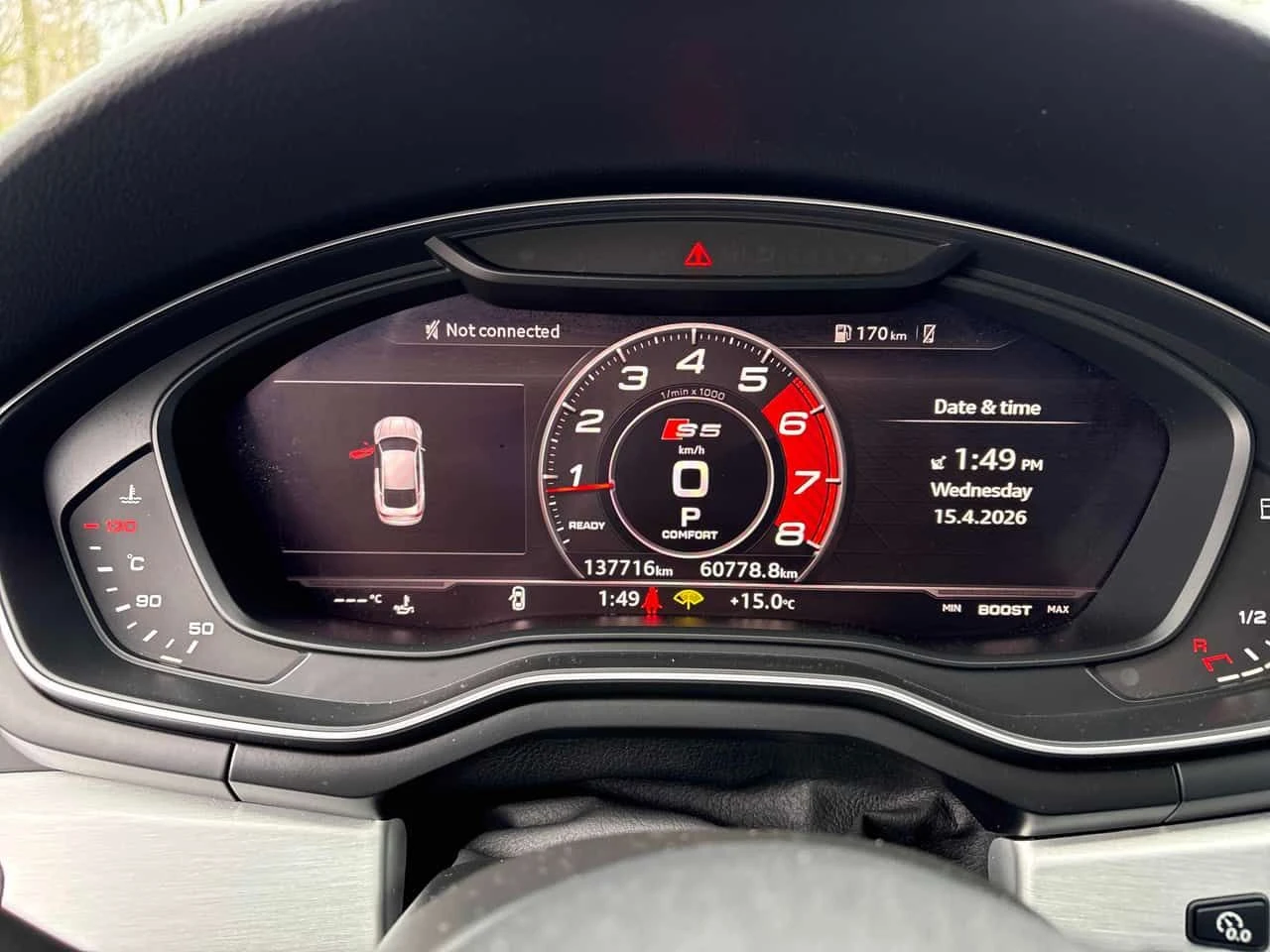 Audi S5 * Technik * ГЛАВНО ПРЕДСТАВИТЕЛСТВО* ДИСТРОНИК* , снимка 8 - Автомобили и джипове - 54225557