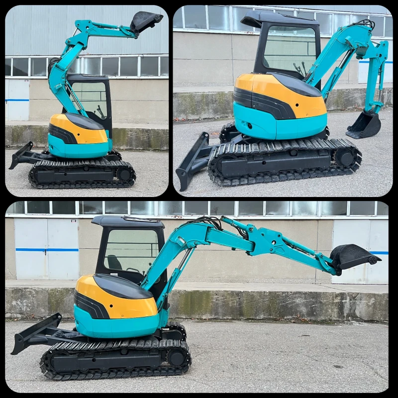 Багер Kubota 3 Тона / Като Нов!!!, снимка 13 - Индустриална техника - 48587853