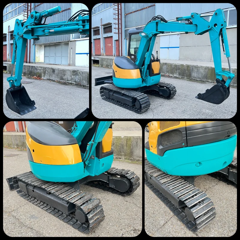 Багер Kubota 3 Тона / Като Нов!!!, снимка 12 - Индустриална техника - 48587853