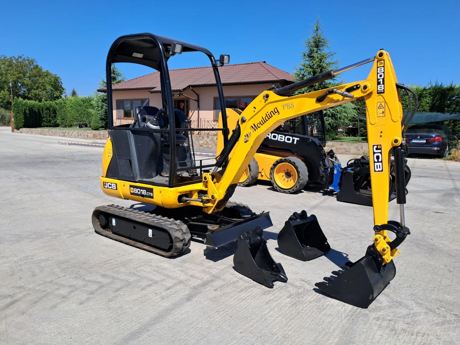 Багер JCB 8080 CTS, снимка 3 - Индустриална техника - 55774916