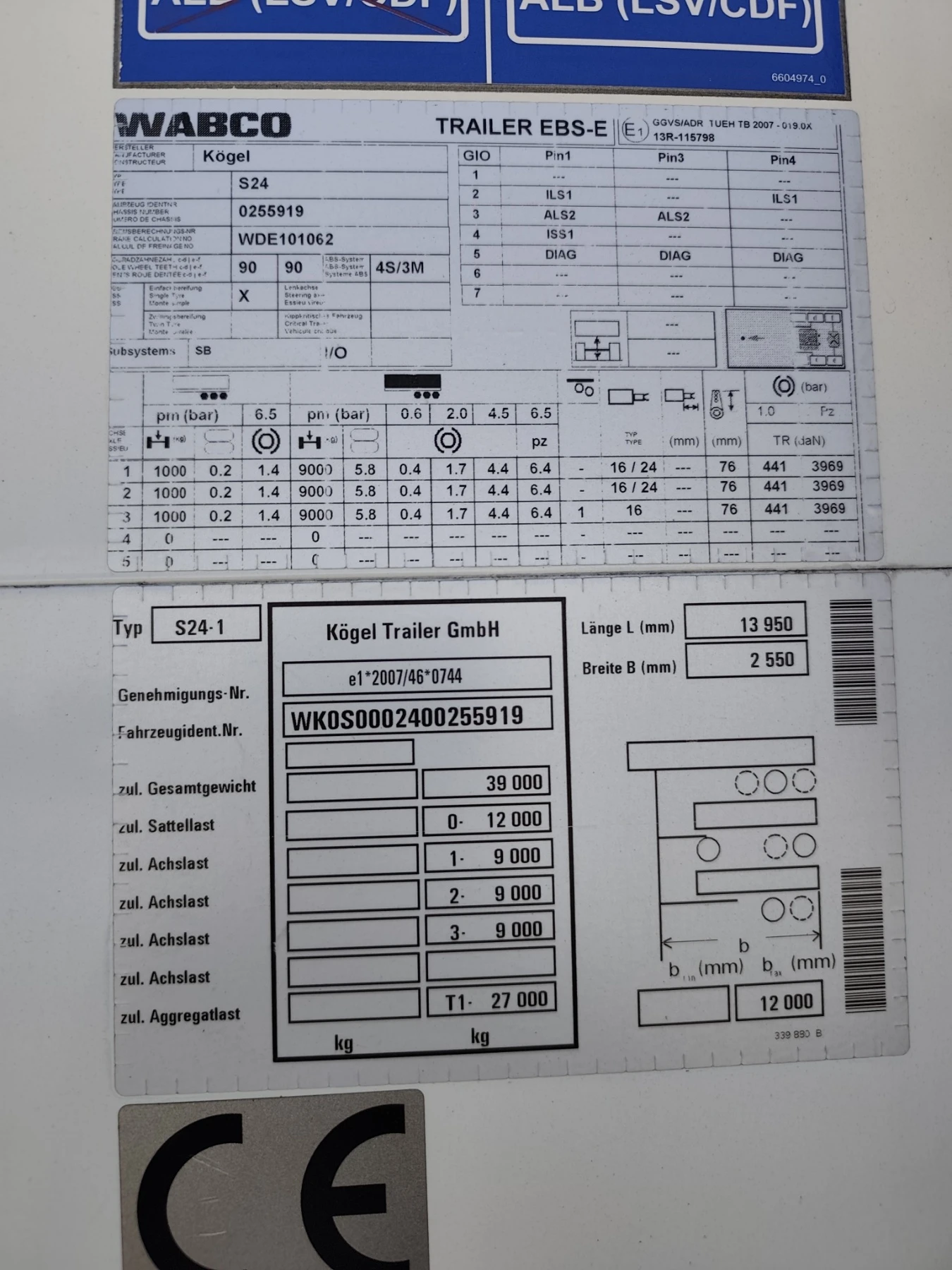 Полуремарке Koegel S 24-1, снимка 16 - Ремаркета - 55833720