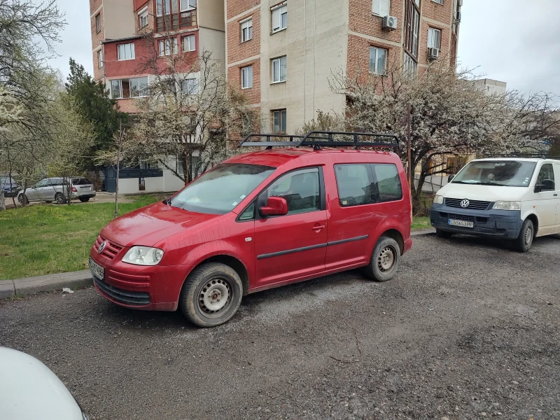 VW Caddy 1.9tdi, снимка 1 - Автомобили и джипове - 48274908