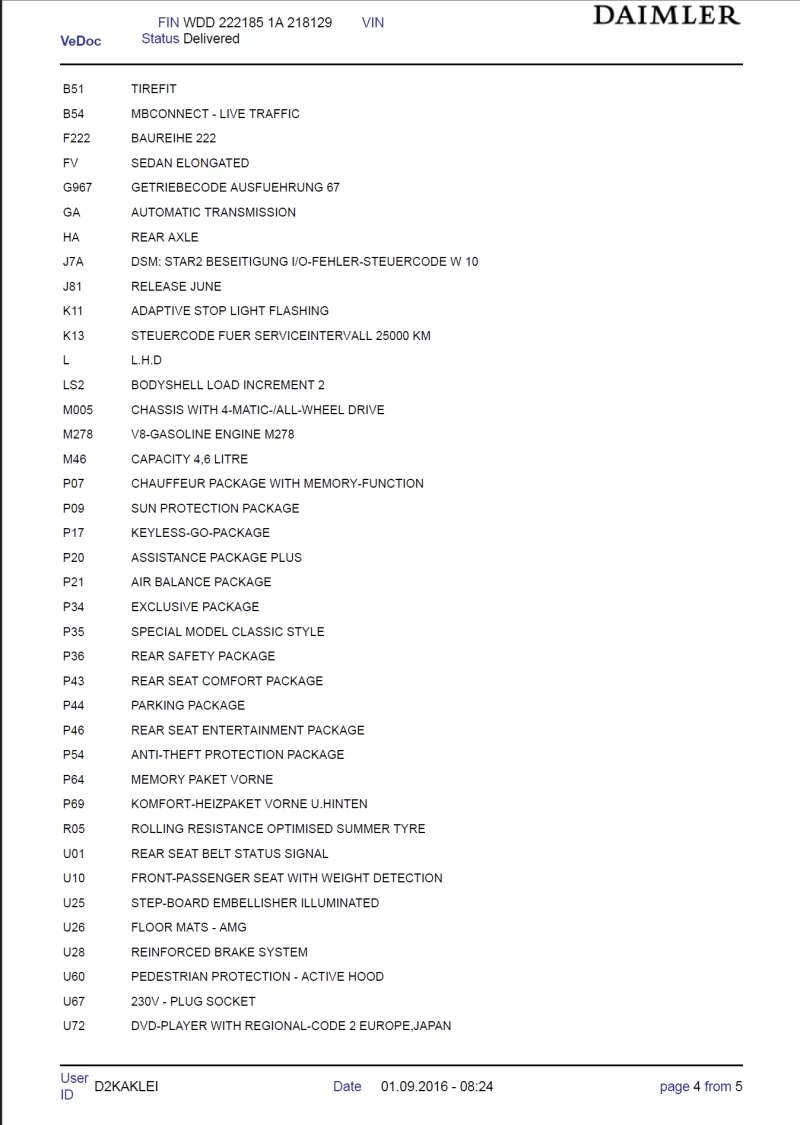Mercedes-Benz S 500 AMG 4MATIC, снимка 15 - Автомобили и джипове - 51146022
