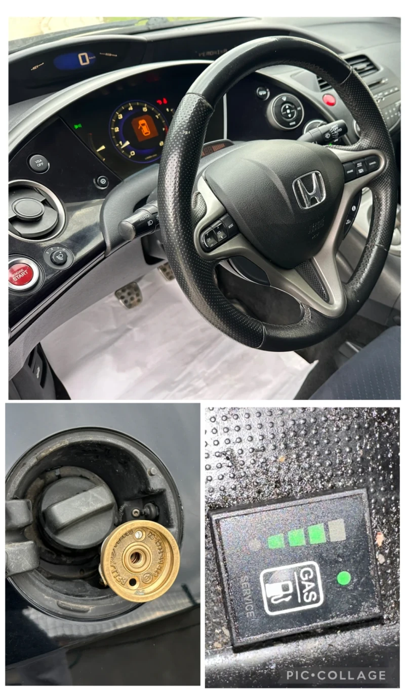 Honda Civic 1.8V-TEC//ГАЗОВ ИНЖ//EXECUTIVE, снимка 15 - Автомобили и джипове - 52652143
