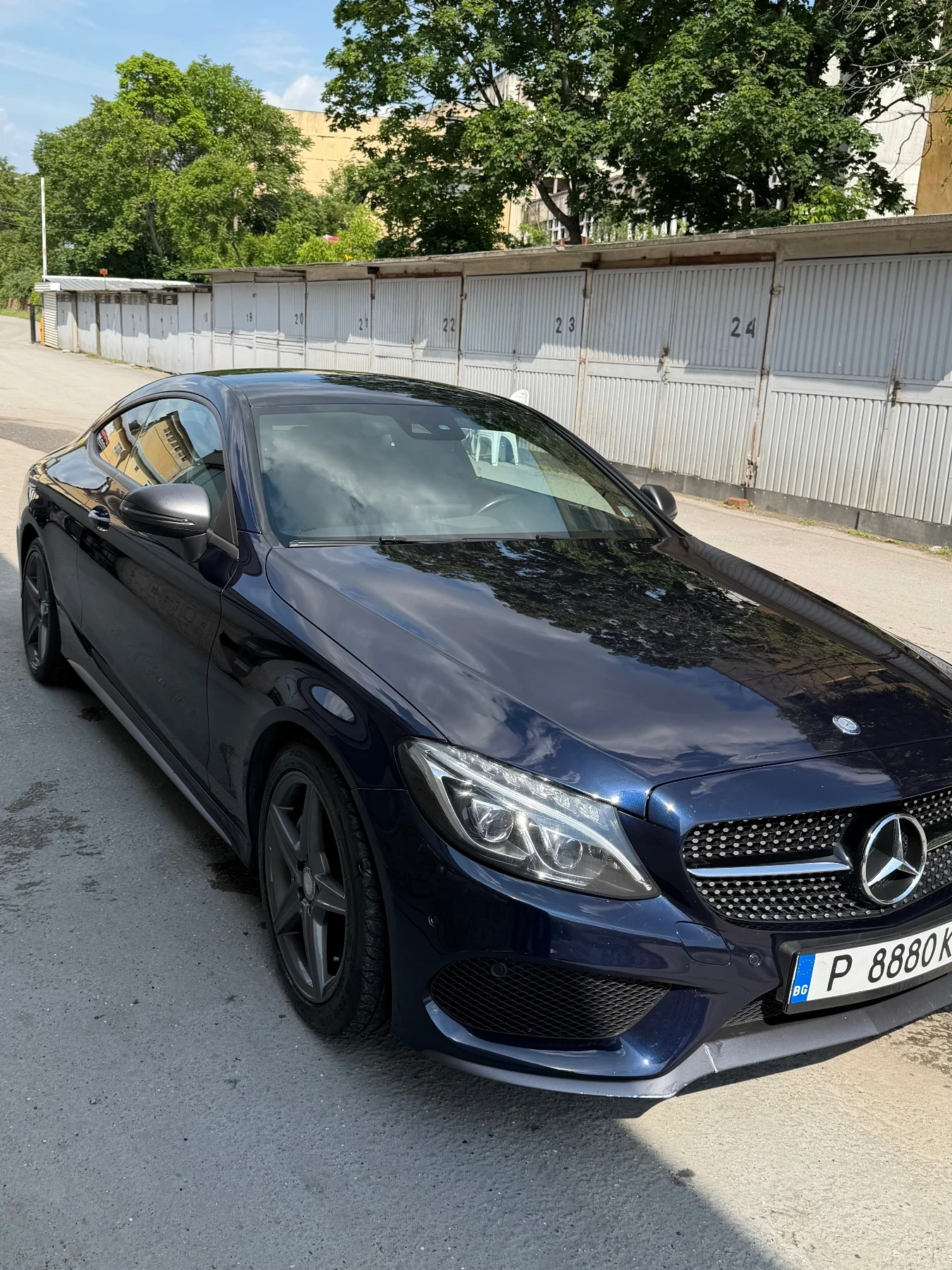 Mercedes-Benz C 220 CDI Coupe AMG, снимка 7 - Автомобили и джипове - 54767076