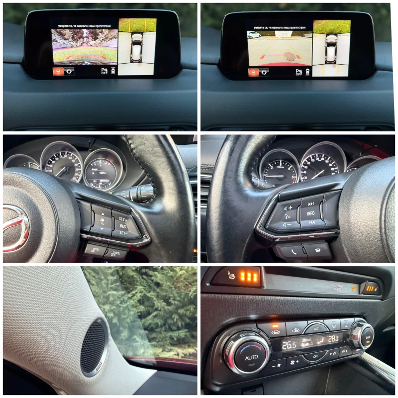 Mazda CX-5 2.2PREMIUM 4x4 PODGREV 360VIEW KEYLESS-GO, снимка 15 - Автомобили и джипове - 52640495