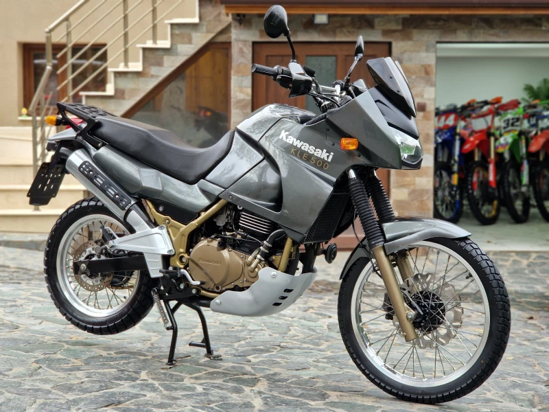 Kawasaki Kle 500#СТАРТЕР#ЛИЗИНГ, снимка 2 - Мотоциклети и мототехника - 52343455