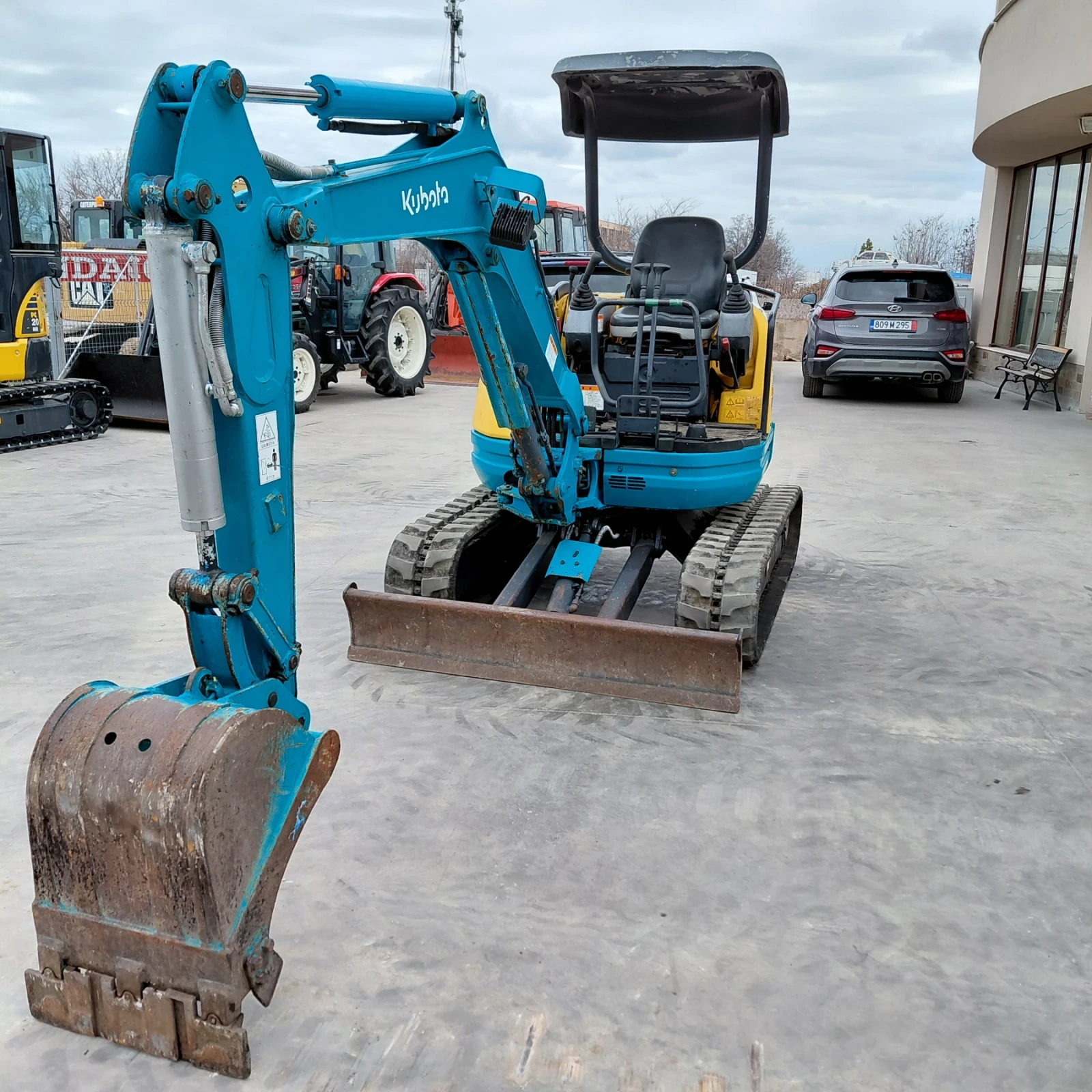 Багер Kubota U25 * НАЛИЧЕН * ТОП СЪСТОЯНИЕ * , снимка 8 - Индустриална техника - 52636364