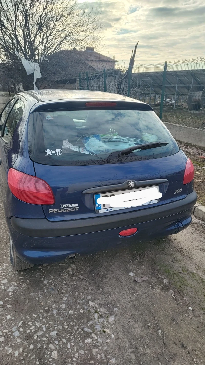 Peugeot 206, снимка 2 - Автомобили и джипове - 49006839