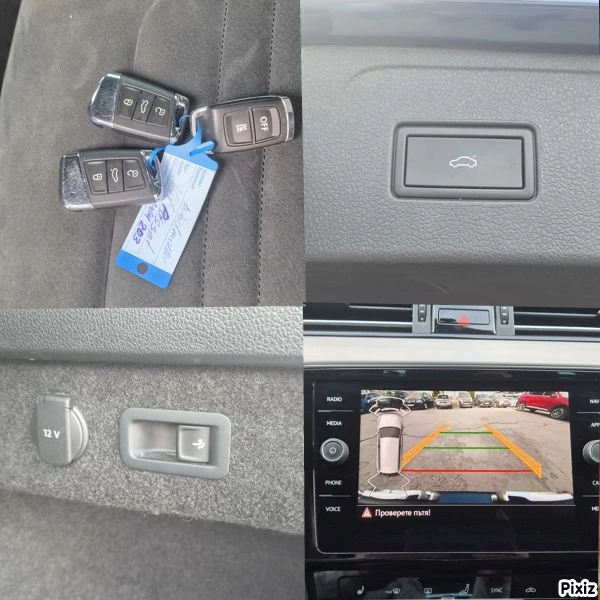 VW Passat Elegance-MATRIX-Кожа-Дигитал-Печка, снимка 12 - Автомобили и джипове - 53778097