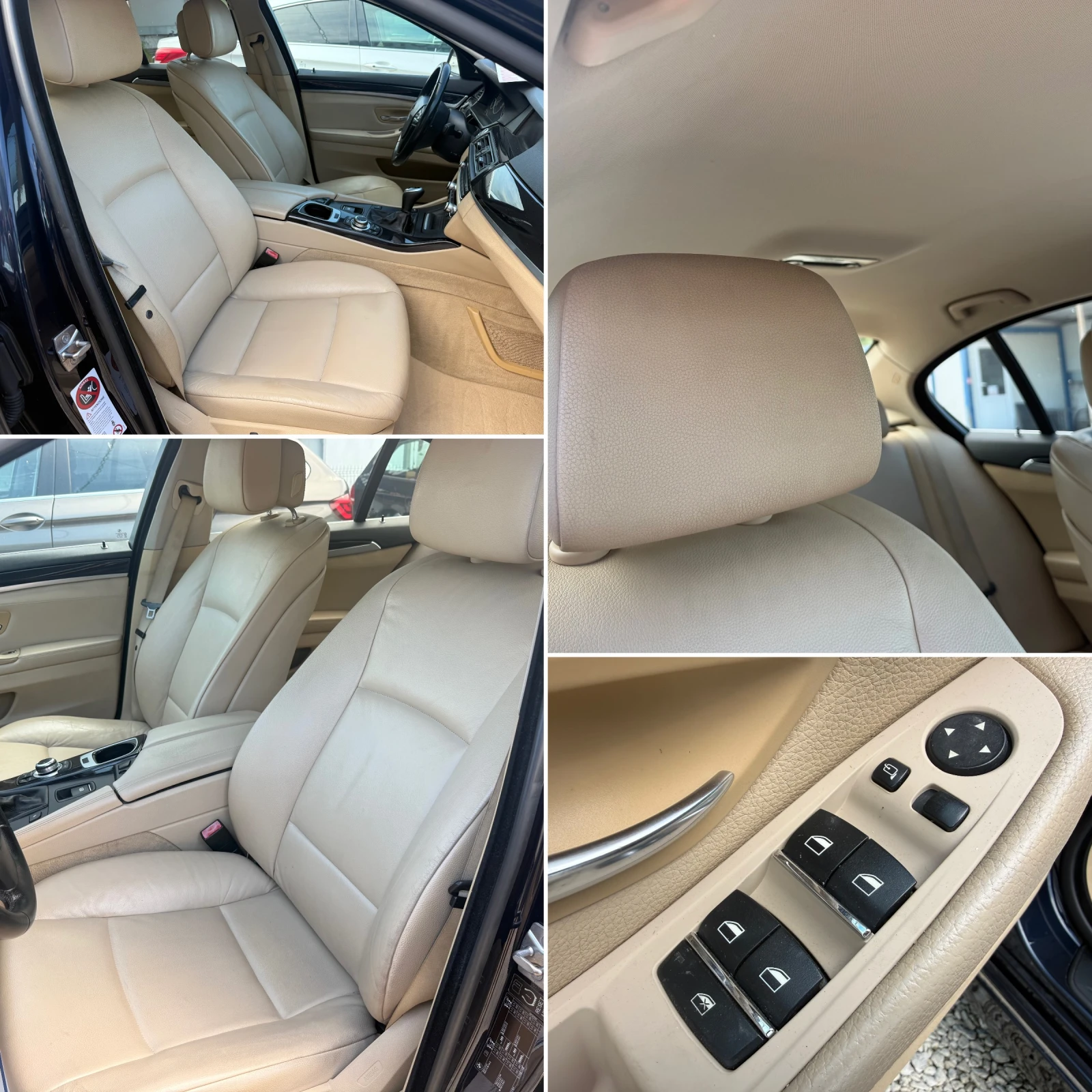 BMW 528 3.0i, 258кс, 6ск, XENON, КОЖА, НАВИ, ПАРКТР, ЕЛ.ПА, снимка 13 - Автомобили и джипове - 45684614