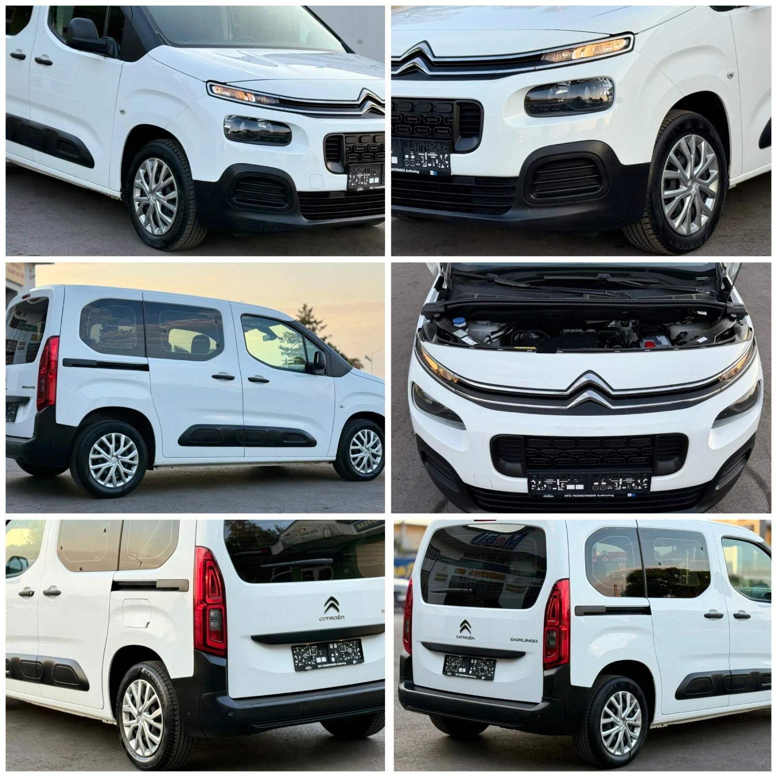 Citroen Berlingo 1.5HDi 102кс * Пътник* * Климатик* * Дистроник*  - изображение 9