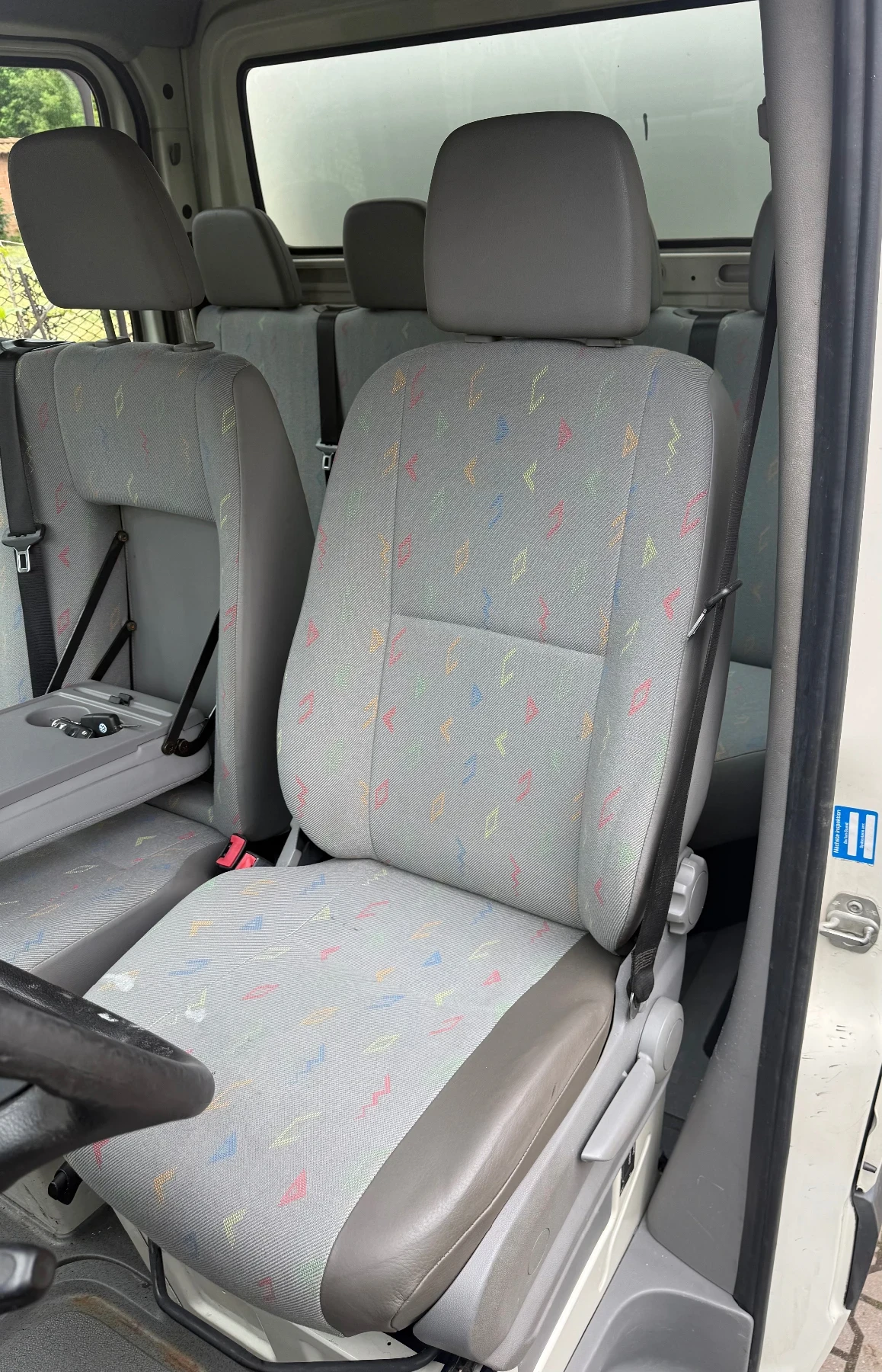 VW Crafter 2.5 TDI/136kc/6ck/7 места/Бордови/N1, снимка 9 - Бусове и автобуси - 54568519