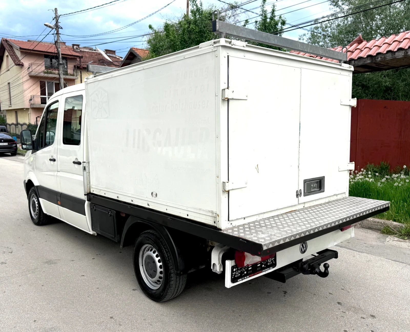 VW Crafter 2.5 TDI/136kc/6ck/7 места/Бордови/N1, снимка 6 - Бусове и автобуси - 54568519