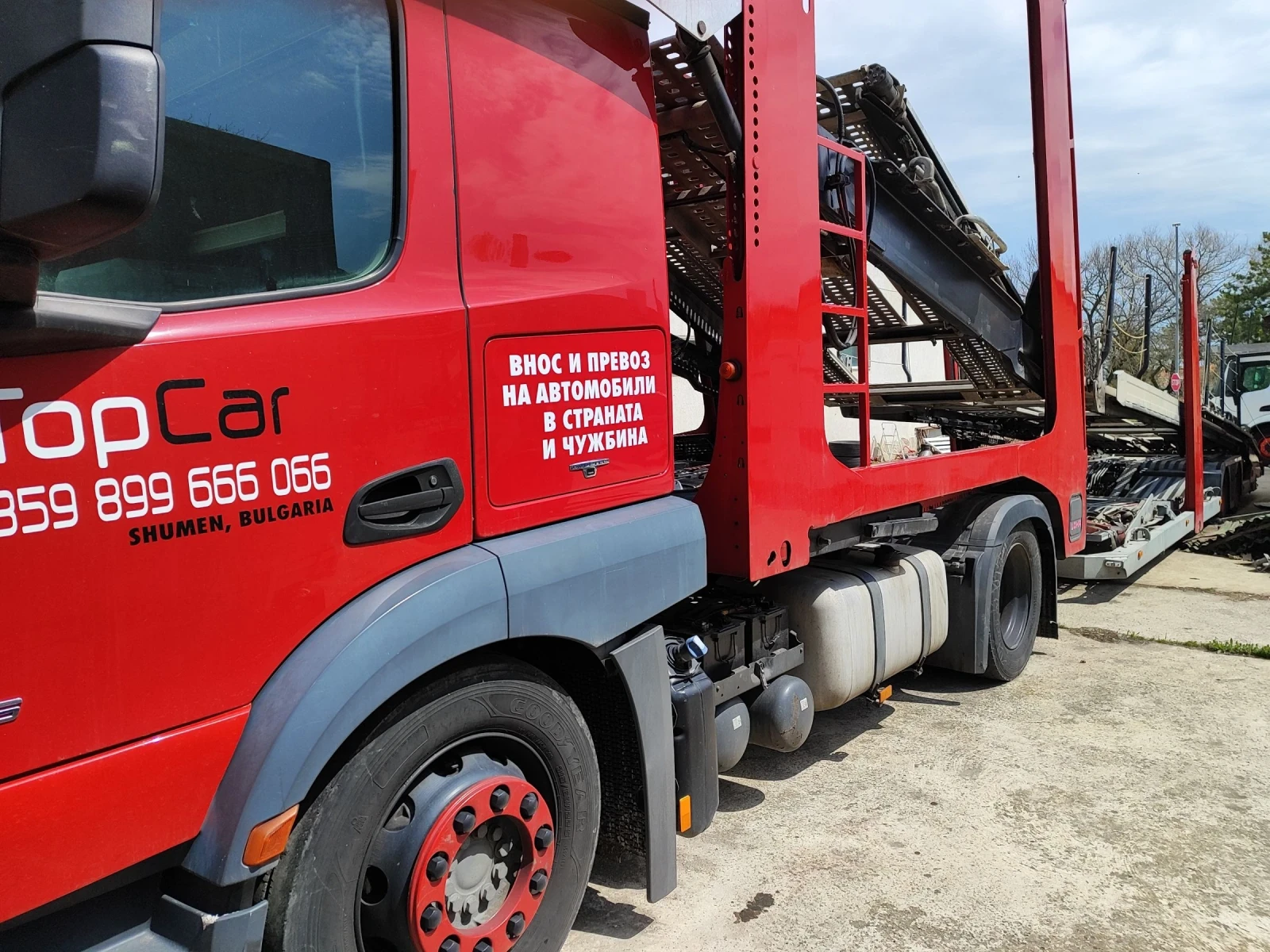Mercedes-Benz Actros Автовоз  - изображение 6