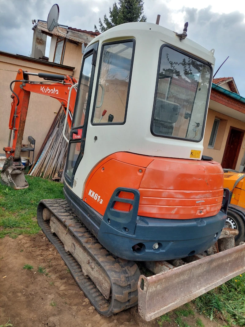 Багер Kubota KX 61 - 3, снимка 3 - Индустриална техника - 46188260