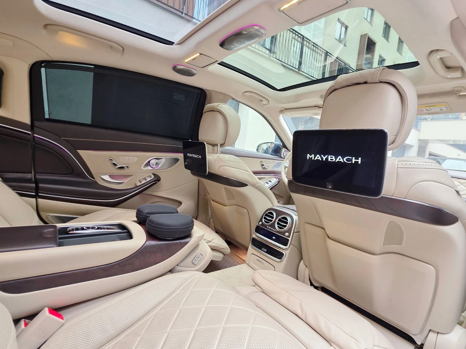 Mercedes-Benz S 560 Mercedes-MAYBACH S560 Designo* 3XTV* PANO* 3D BURM | Mobile.bg � ����������� 12
