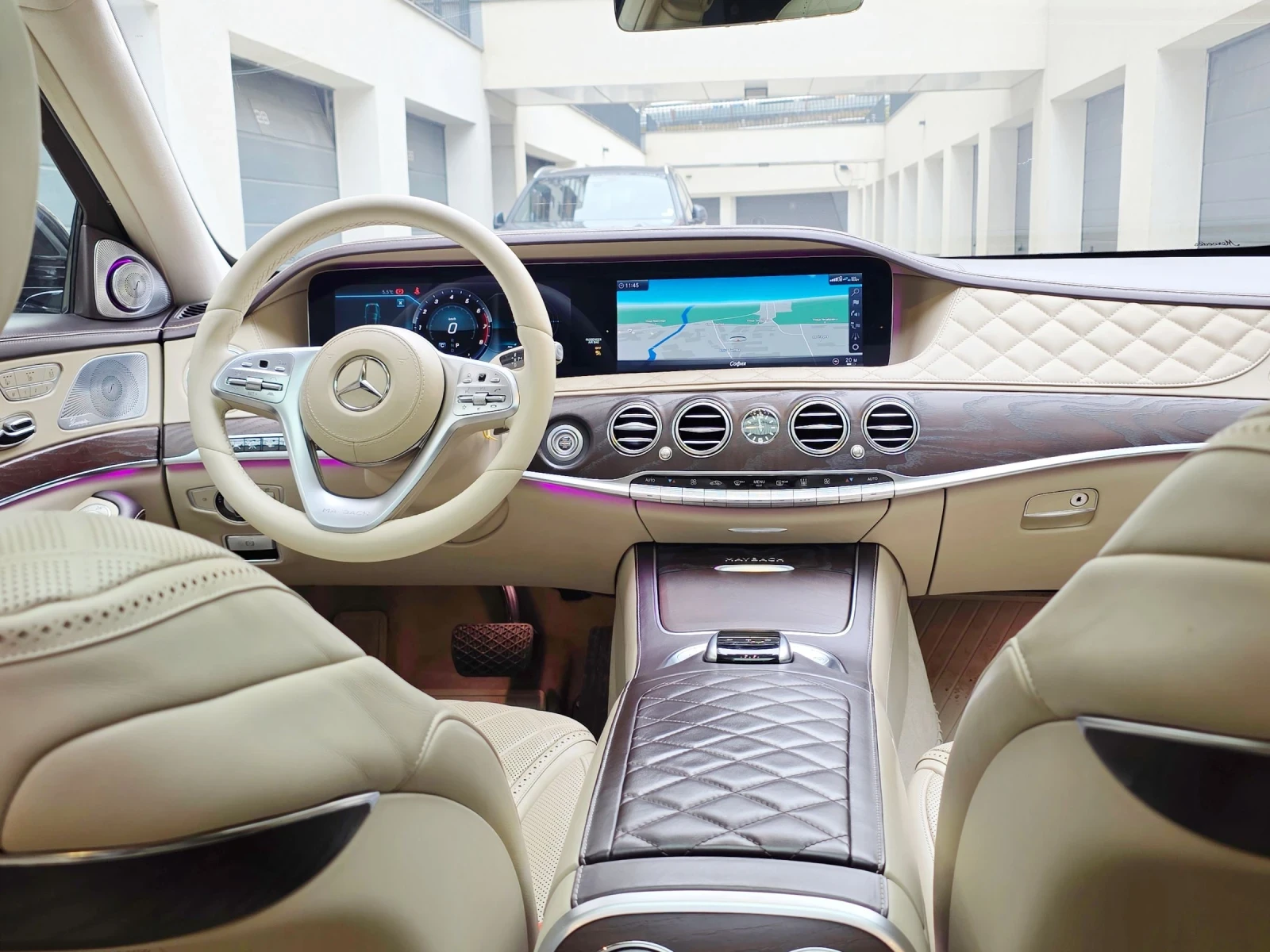 Mercedes-Benz S 560 Mercedes-MAYBACH S560 Designo* 3XTV* PANO* 3D BURM | Mobile.bg � ����������� 10