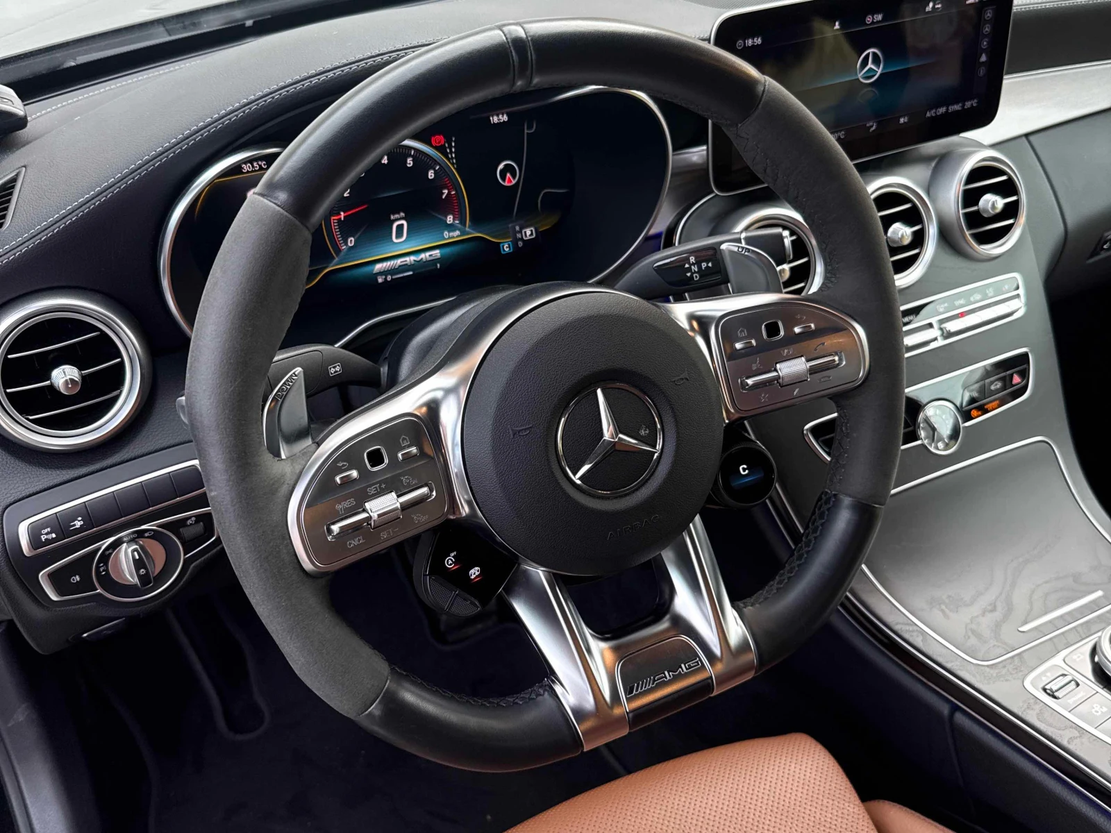Mercedes-Benz C 43 AMG Coupe/4MATIC/Burmester/Digital/, снимка 11 - Автомобили и джипове - 54711275