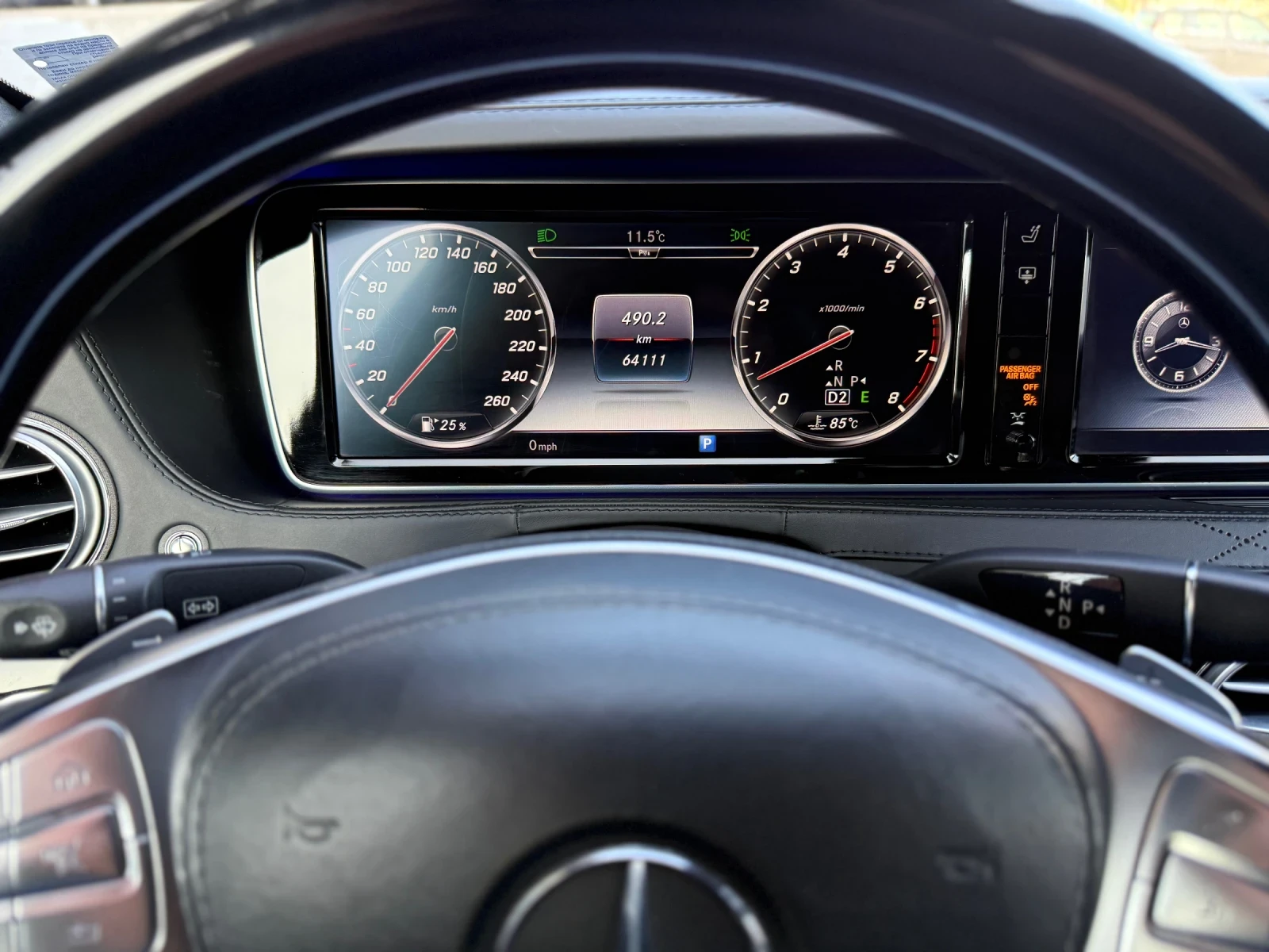 Mercedes-Benz S 550 4Matic+ AMG-Line+ Full Led+ ГОТОВ ЛИЗИНГ, снимка 10 - Автомобили и джипове - 54939072