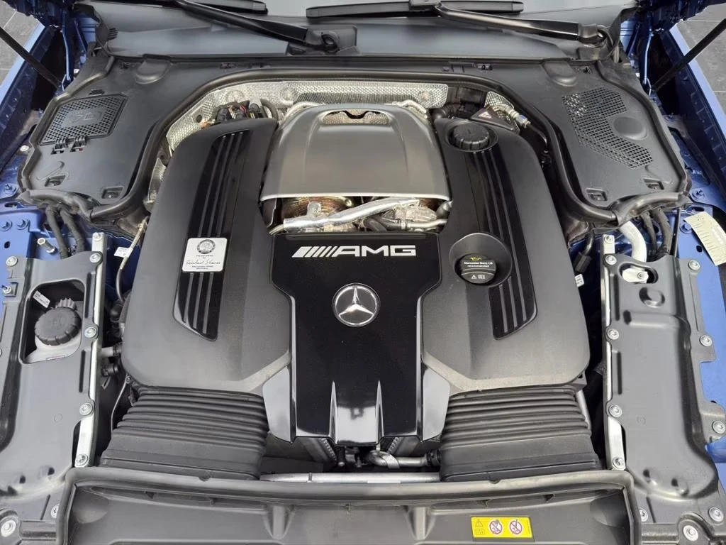 Mercedes-Benz SL 63 AMG 4 MATIC / BURM / DISTRONIC / NIGHT / 360 / , снимка 10 - Автомобили и джипове - 54940443