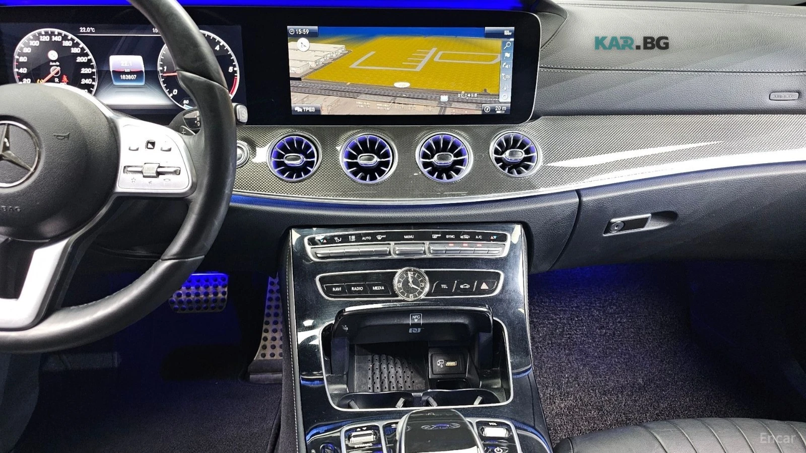 Mercedes-Benz CLS 300 D* AMG LINE* КОЖА* ПОДГРЕВ* НАВИ* ПАНО, снимка 12 - Автомобили и джипове - 55245608