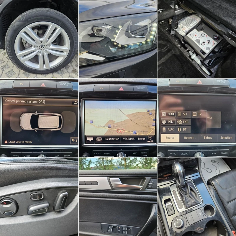 VW Touareg 3.0TDI-239кс= АВТОМАТ= 8ck= 4x4= LED= NAVI= ПОДГРЕ, снимка 17 - Автомобили и джипове - 48104231