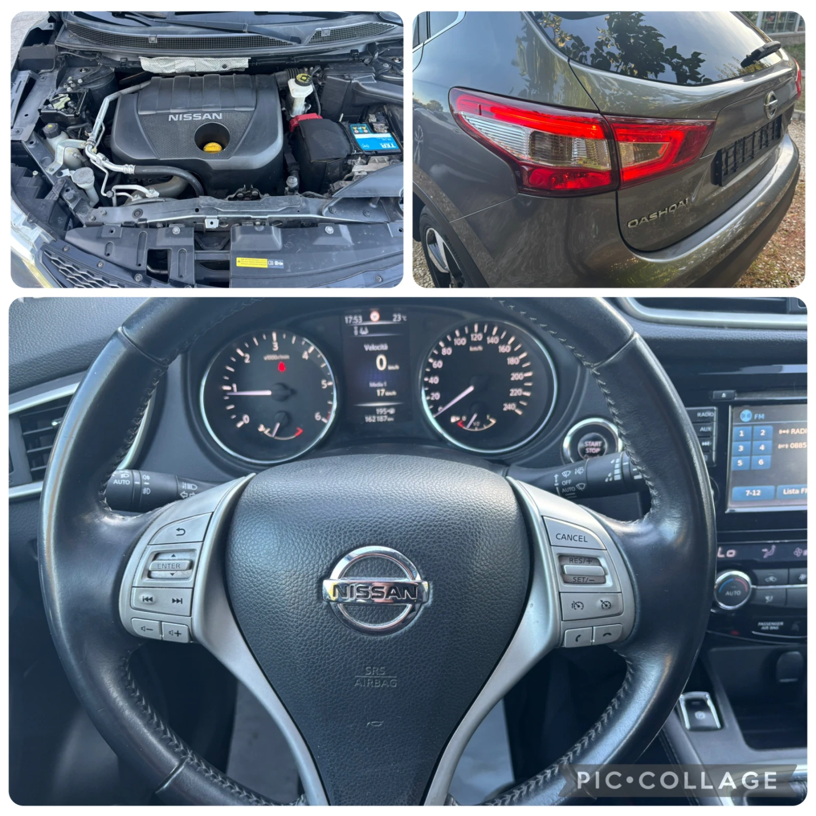 Nissan Qashqai 1.5 dci / Tecna/ Панорама/Камери 360/, снимка 14 - Автомобили и джипове - 56336624
