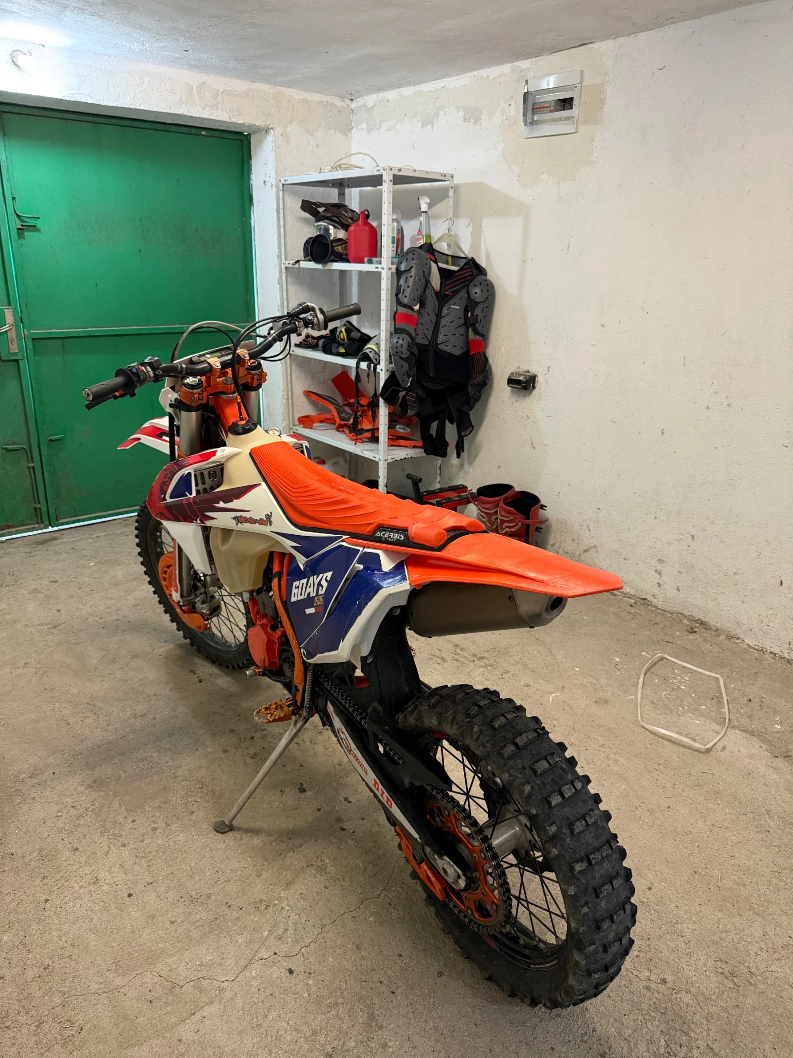 Ktm EXC 450 Exc-F Sixdays/СТАРТЕР/2 РЕЖИМА/ТРАКШЪН, снимка 6 - Мотоциклети и мототехника - 55076940