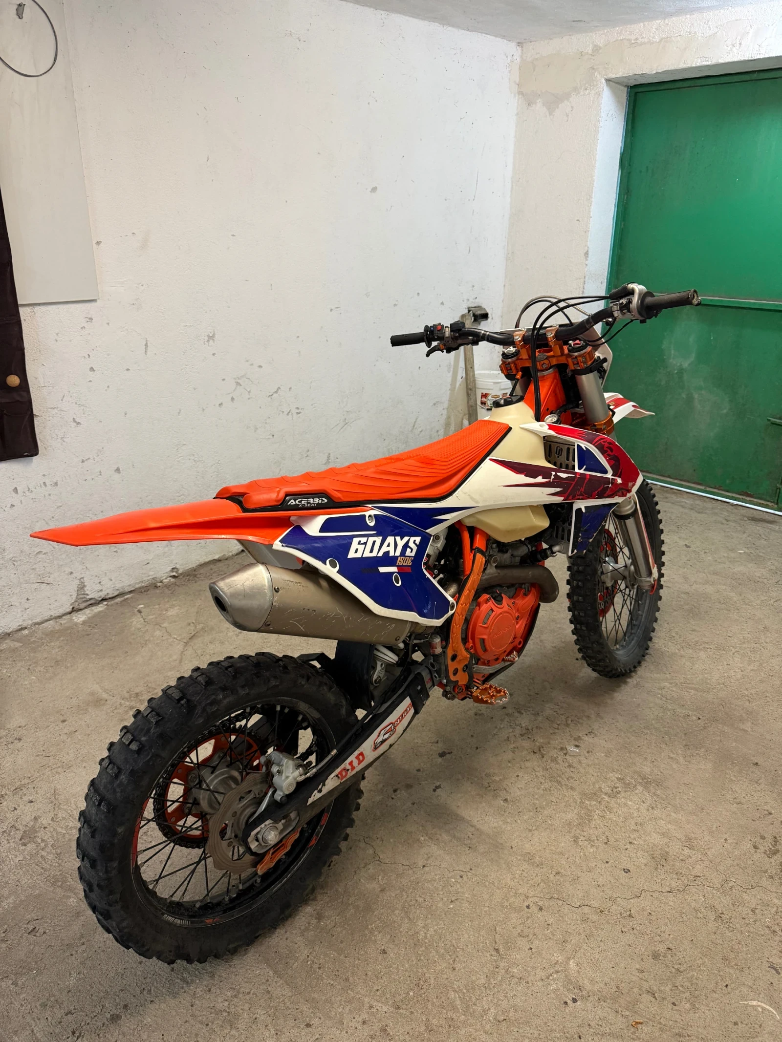 Ktm EXC 450 Exc-F Sixdays/СТАРТЕР/2 РЕЖИМА/ТРАКШЪН, снимка 5 - Мотоциклети и мототехника - 55076940