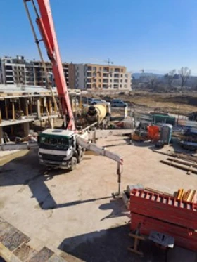 Бетон помпа Mercedes-Benz 4144 B АCTROS, снимка 3 - Индустриална техника - 54201690