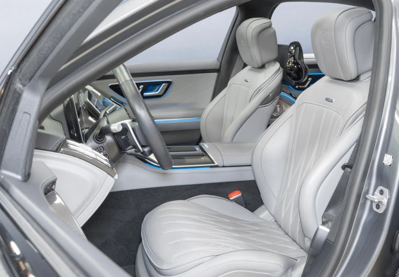 Mercedes-Benz S 63 AMG E PERFORMANCE* LANG* BURM* PANO* 360 CAM* 3xTV* CA, снимка 7 - Автомобили и джипове - 50970615