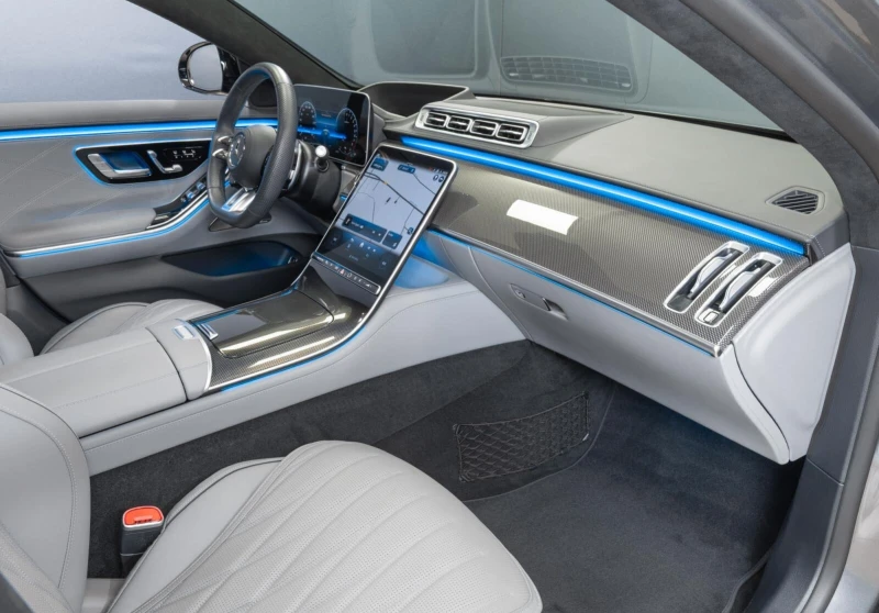 Mercedes-Benz S 63 AMG E PERFORMANCE* LANG* BURM* PANO* 360 CAM* 3xTV* CA, снимка 13 - Автомобили и джипове - 50970615