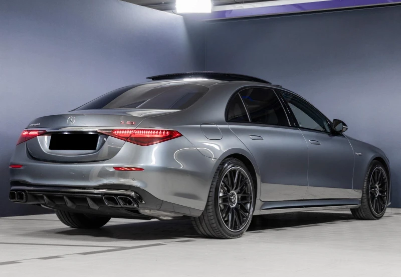 Mercedes-Benz S 63 AMG E PERFORMANCE* LANG* BURM* PANO* 360 CAM* 3xTV* CA, снимка 4 - Автомобили и джипове - 50970615