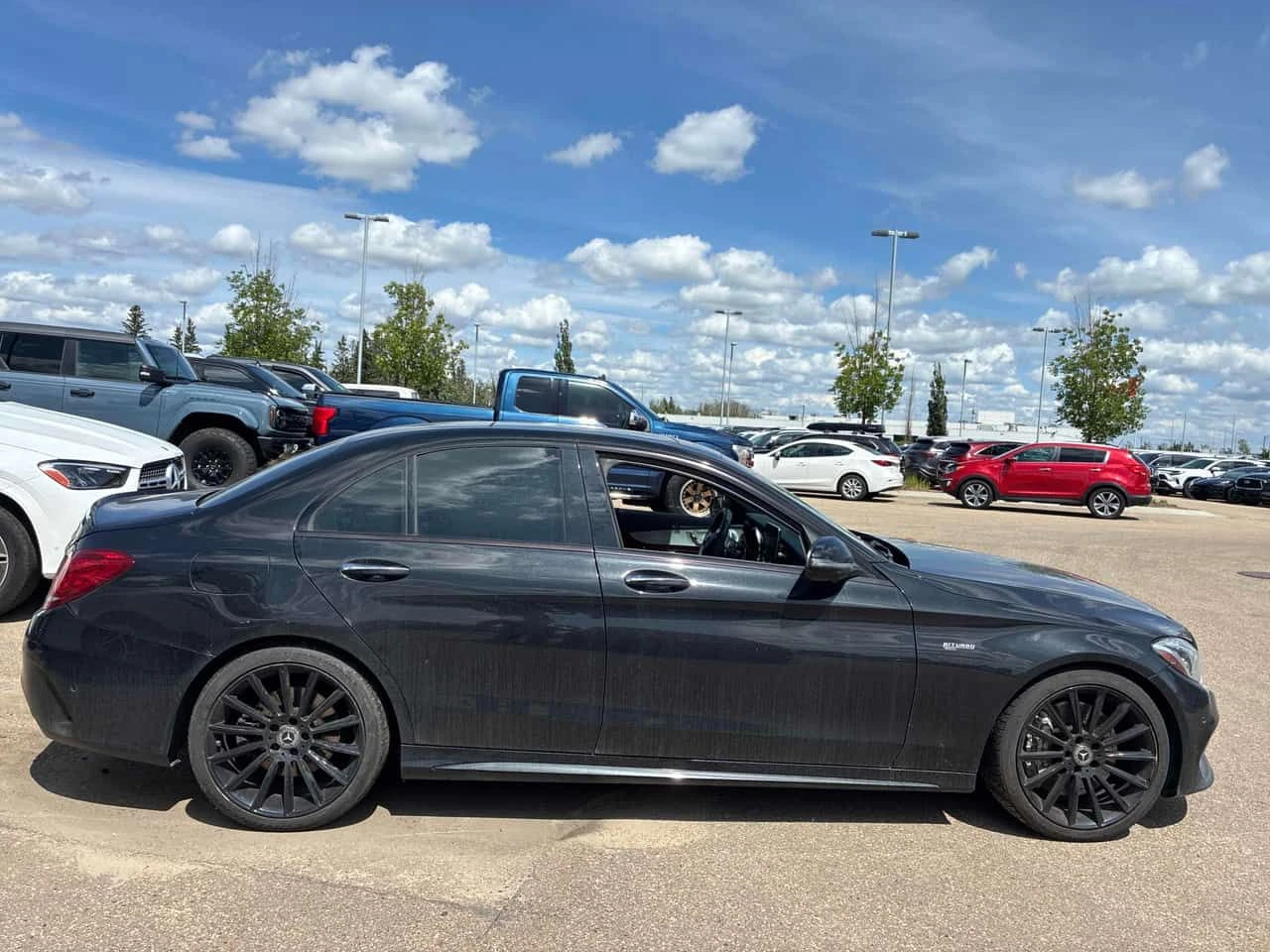 Mercedes-Benz C 43 AMG * 43 * АВТОКРЕДИТ БЕЗ ПЪРВОНАЧАЛНА ВНОСКА* , снимка 3 - Автомобили и джипове - 55093207